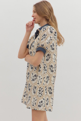 Hazel Floral Printed Mini Dress