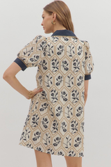 Hazel Floral Printed Mini Dress