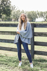 Perfect Shawl Vest in Dusky