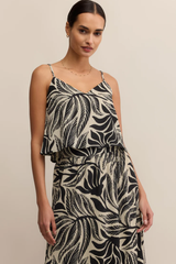 Nolan Palm Crop Tank by Z Supply