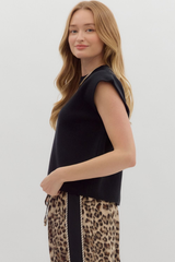 Elise Cap Sleeve Top