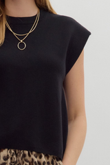 Elise Cap Sleeve Top