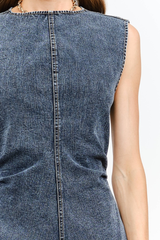 Eloise Denim Mini Dress