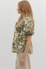 Harlow Floral Top