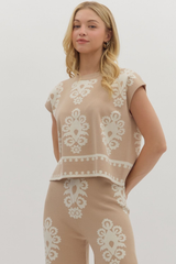 Remi Cap Sleeve Sweater