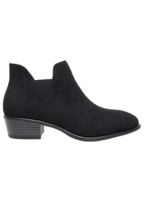Talita Suede Ankle Boot in Black