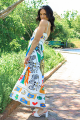 Athena Sun Midi Dress