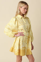Natalie shirt dress