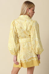 Natalie shirt dress