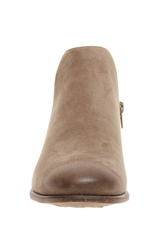 Talita Suede Ankle Boot in Taupe