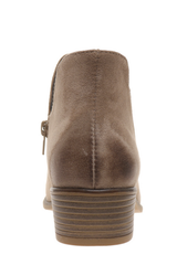 Talita Suede Ankle Boot in Taupe