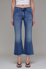 Happi Crop Flare Jean