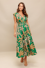 Ruby Tropical Maxi Dress