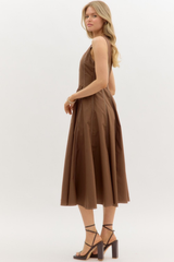 Blair Stitch Detail Midi Dress