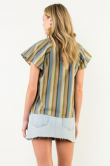 Nellie Stripe Top