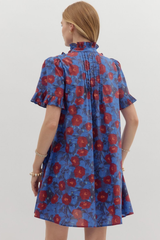 Clover Floral Babydoll Dress