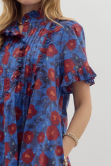 Clover Floral Babydoll Dress