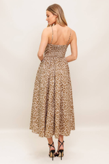 Grace Cheetah Print Maxi Dress