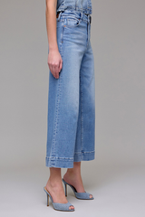 Nori High Rise Wide Leg Crop Jean