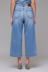 Nori High Rise Wide Leg Crop Jean