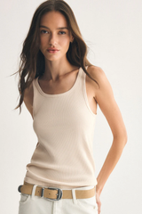 Classic Scoop Rib Tank by Z Supply