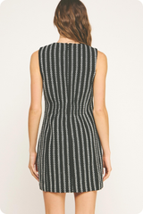 Lou Stripe Mini Dress