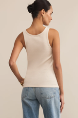 Classic Scoop Rib Tank by Z Supply