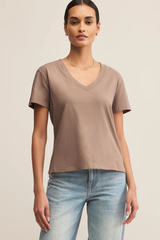 Weekdays V Neck Tee by Z Supply
