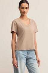 Weekdays V Neck Tee by Z Supply