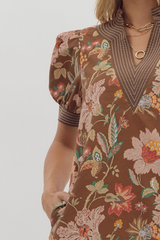 Juliette Floral Mini Dress