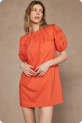 Darcy Puff Sleeve Mini Dress