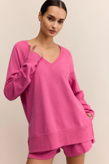 Modern V Neck Weekender in Island Pink by Z Supply