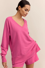 Modern V Neck Weekender in Island Pink by Z Supply