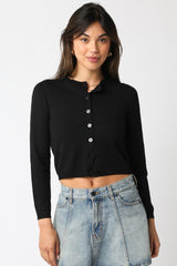 Bella cardigan in black
