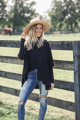 Perfect Shawl Vest in Black