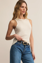 Select Airy Tank in Crystal by Z Supply