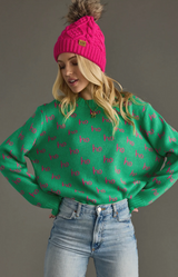 Ho Ho Sweater in Green