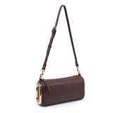 Luciana shouler bag in chocolate