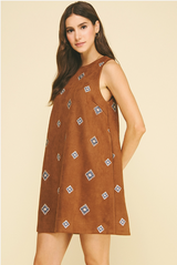 Josie mini dress in camel
