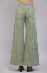 Margo wide leg pant in olive
