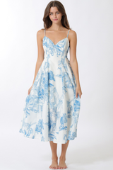 Vivian dress in blue