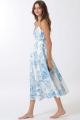 Vivian dress in blue