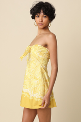 Nora dress in yellow