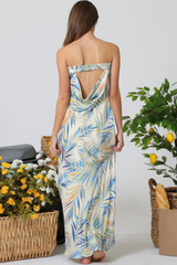Felicity maxi dress in blue