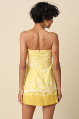 Nora dress in yellow