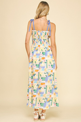 April maxi dress