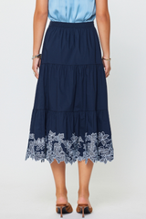 Winnie embroidered skirt