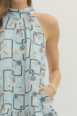 Veronica mini in blue