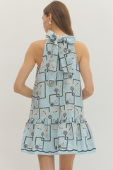 Veronica mini in blue