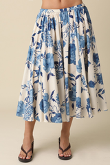 Bree floral skirt